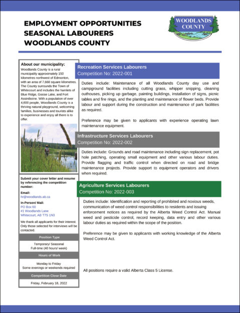 Woodlands job